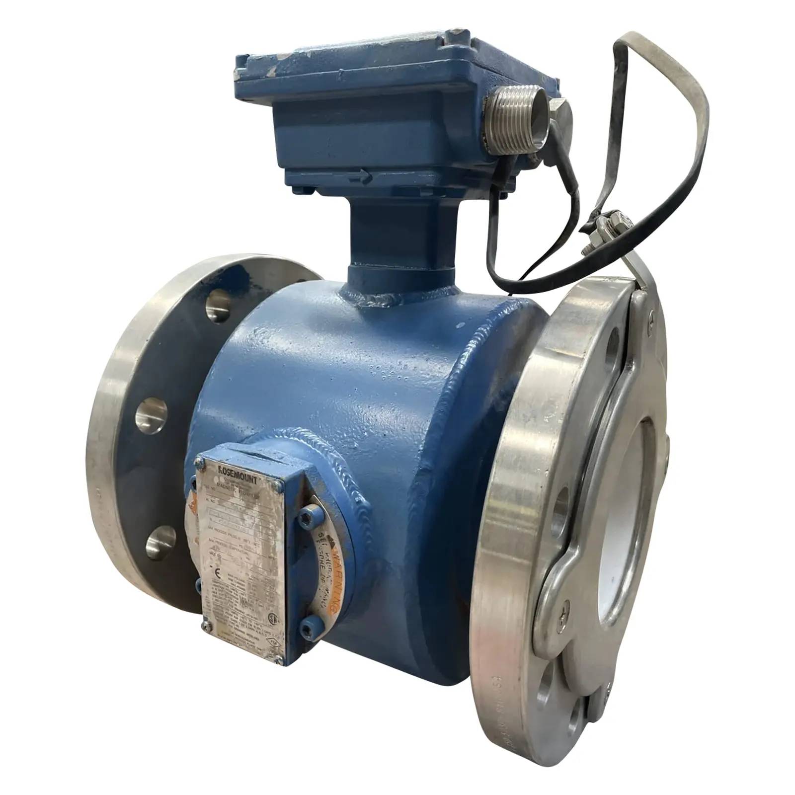 Rosemount, 4" Magnetic Flow-Tube, 275 psi @ 100°F max. process press, 350°F max. process temperature - Image 2