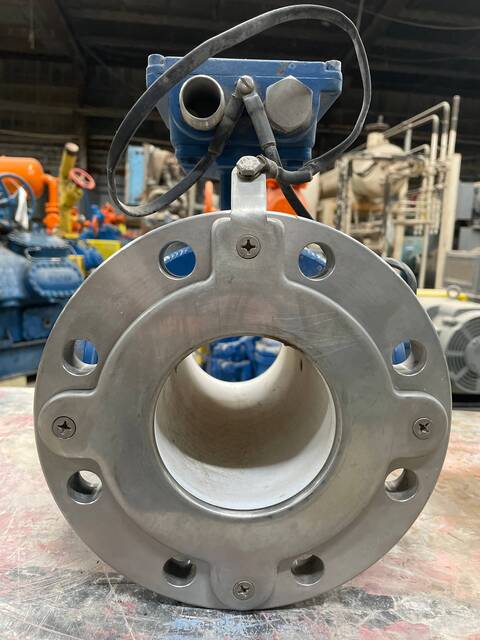 Rosemount, 4" Magnetic Flow-Tube, 275 psi @ 100°F max. process press, 350°F max. process temperature - Image 5