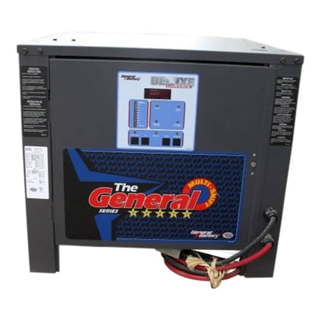 General Battery #MX3-18-775, Battery Charger, 18 cell, 775 AH, 155 Amps, 208/240/480 VAC in, 36 VDC out, 3PH - Image 1