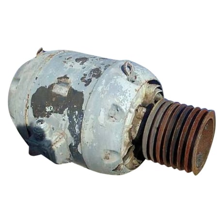 60 HP 1180 RPM Allis-Chalmers Induction Motor, Heavy-duty Industrial Fr, 220/440 Volts, 13-1/4" pulley, TEFC - Image 1