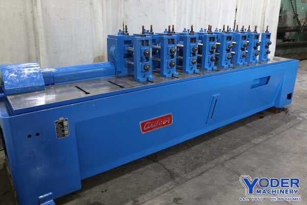 8 Stand, Ardcor #F10-2-10, rollformer, 2" arbor, 10" roll space, entry guide, coolant, 20 HP, 1984 - Image 8