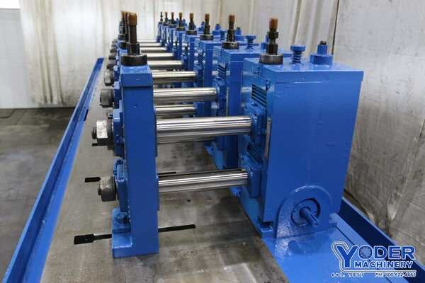 8 Stand, Ardcor #F10-2-10, rollformer, 2" arbor, 10" roll space, entry guide, coolant, 20 HP, 1984 - Image 10