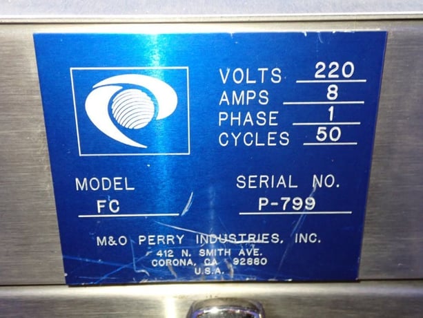M & O Perry #FC, Pneumatic Pressure Tester, 8 Amps, 220 V - Image 10