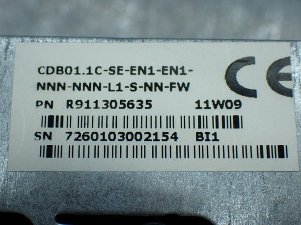 Rexroth #R911305635, Servo Drive Control Unit, CDB01.1C-SE-EN1-EN1-NNN-NNN-L1-S-NN-FW - Image 8