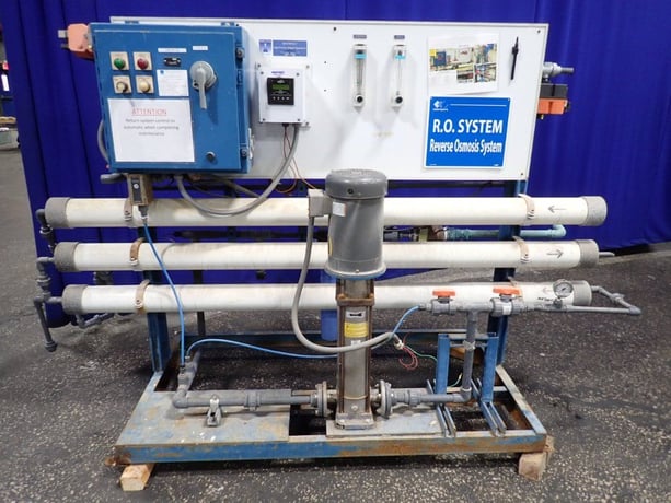 Simply Clean Air & Water Inc. #3-8860-1AC, Reverse Osmosis System, 5 HP, 3450 RPM, 230/460 V, 9051 hours - Image 2