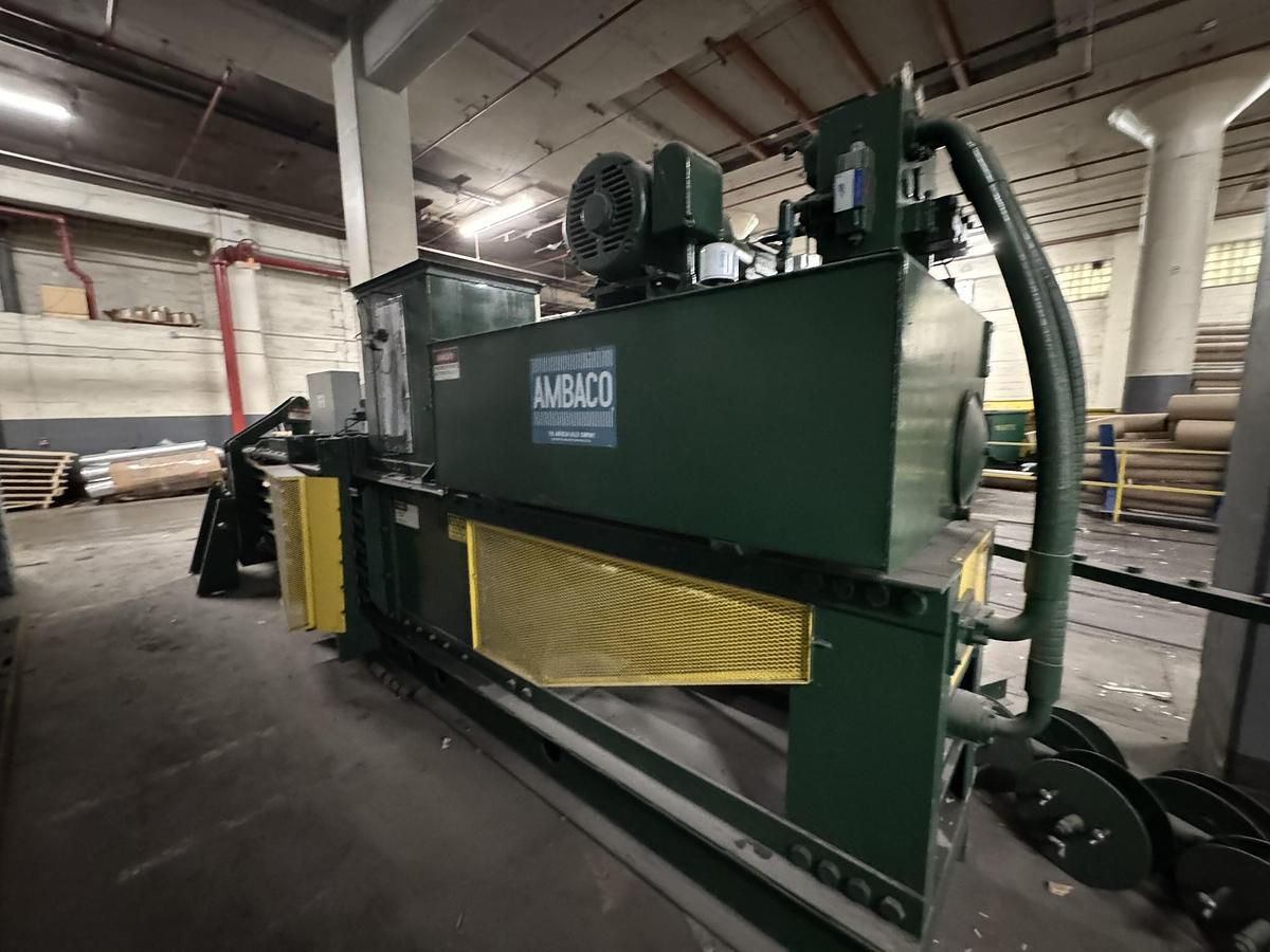 American #10357, horizontal autotie baler, 20 HP, 480 V., serial #729710357390 - Image 5