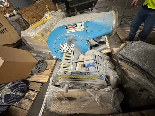 Bloapco #25-4, blower with motor - Image 2