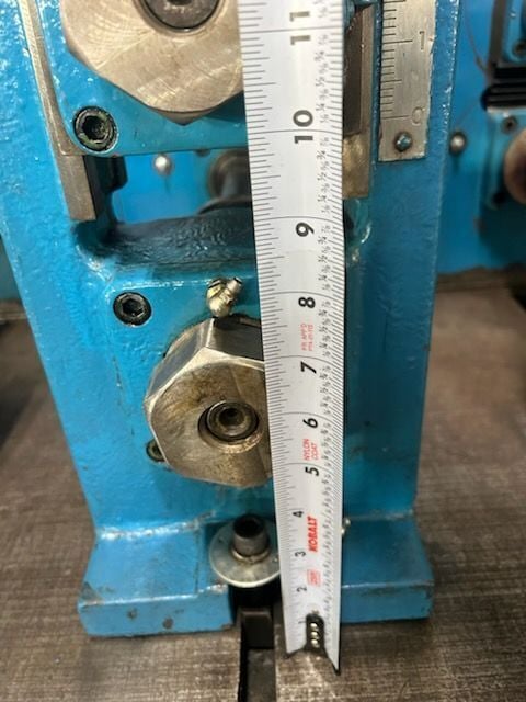 10 Stand, Ardcor #1-1/2, rollformer, 1.5" spindle diameter, 10" rollspace, 5.5"-8.5" vertical centers - Image 4