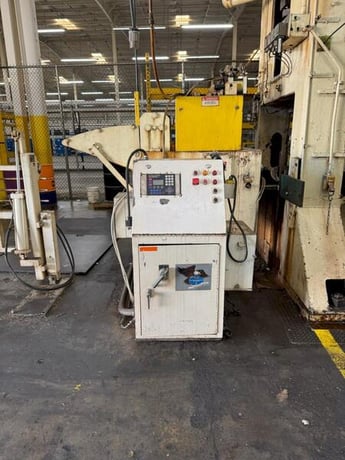 20000 lb. Coe Press Equipment #CPTR-PO-20030 / CPPS-PO-400-30 / CPRF-430, convention servo coil feed line - Image 4