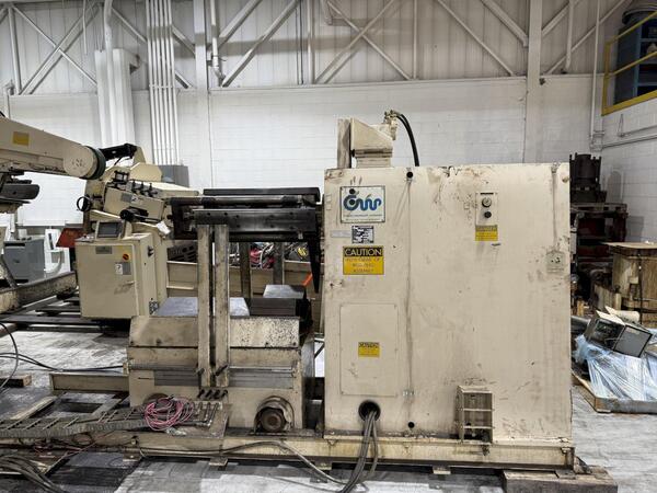 20000 lb. Cooper Weymouth #6R-24 Reel / 24D11 Str / SMX 24H Feed, heavy duty servo coil feed line - Image 3