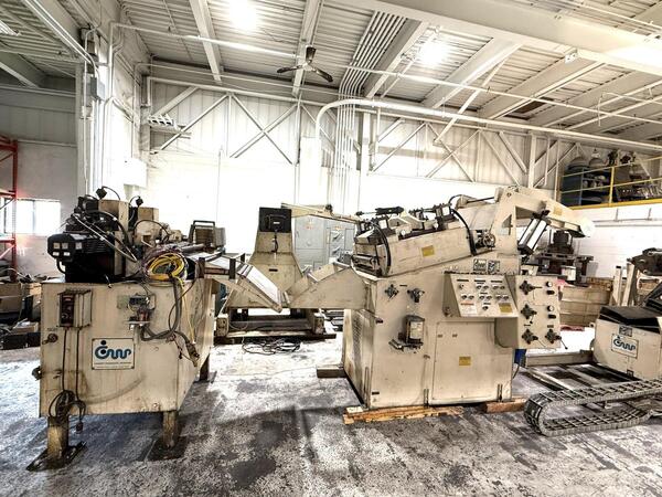20000 lb. Cooper Weymouth #6R-24 Reel / 24D11 Str / SMX 24H Feed, heavy duty servo coil feed line - Image 4