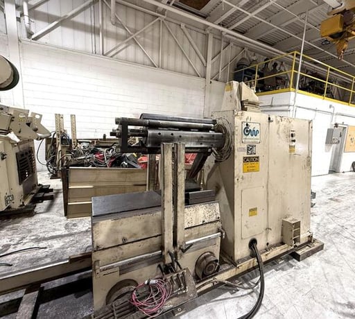 20000 lb. Cooper Weymouth #6R-24 Reel / 24D11 Str / SMX 24H Feed, heavy duty servo coil feed line - Image 7