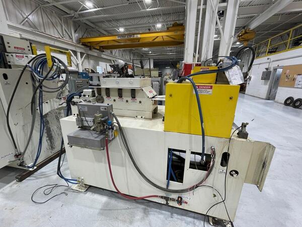 12" x .156" Coe Press Equipment #CPRF-518, high strength pull thru combination servo feed straightener, 2015 - Image 5
