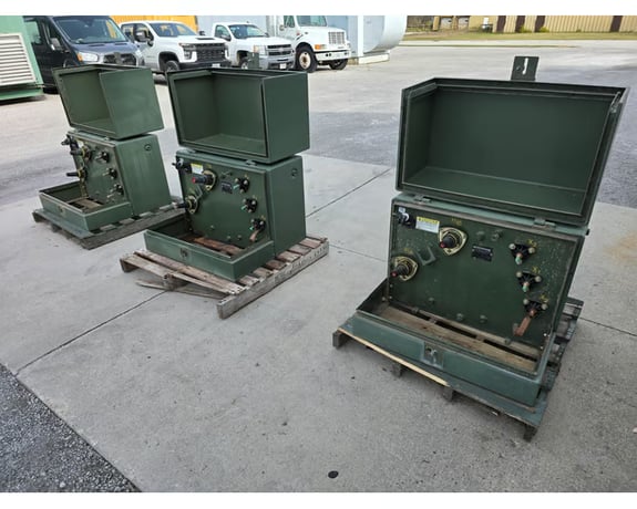 37.5 KVA 4160GY/2400 Primary, 240/120 Secondary, Cooper Single Phase Pad Mount Transformer - Image 5