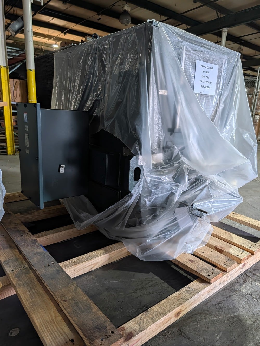 1750 HP 3600 RPM Toshiba, Frame 5810/11/12USS, weather protected enclosure type 2, Renk Sleeve, 1.15 service - Image 2