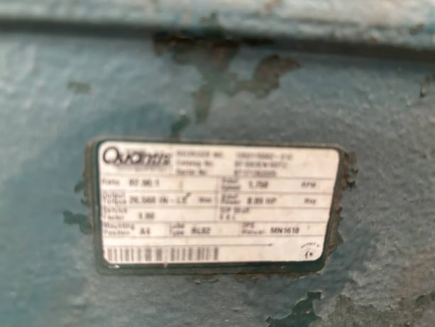 5 HP @ 1750 RPM, Dodge Quantis #BF1083CH180TC, RHB Gearmotor Reducer, 230/460 Volts, 2.50:1 ratio - Image 7