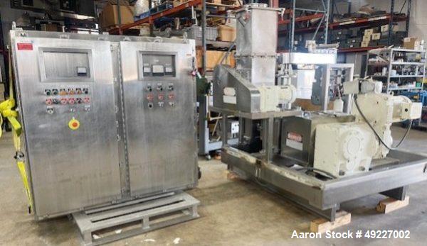 Fitzpatrick #4Lx10D, Chilsonator, Stainless Steel, 10" diameter x 4" face rolls, 110-220 PPH - Image 1