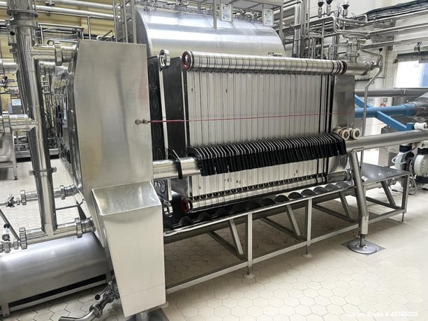 Seitz #Orion-100/200, Filter Press, Stainless Steel, Filtration Surface, 3962.5 GPH, 516.7 sq.ft., 26 plates - Image 4