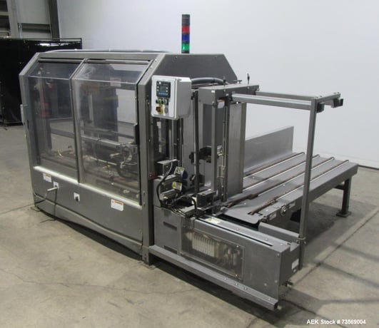 Pearson #CE25-T, Case Erector w/ Tape Sealer, 460 V., 0.5 HP, 25 CPM, AB PLC, 2" tape - Image 2