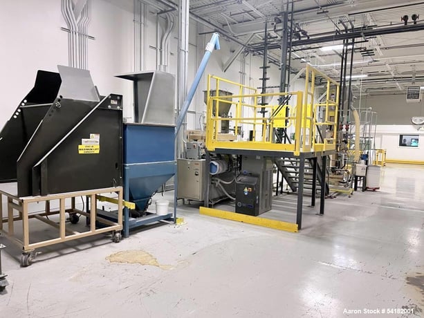 Farrel #FTX-80, Co-Rotating Twin Screw Extruder, Gala Pelletizer & Acrison Feeder - Image 3