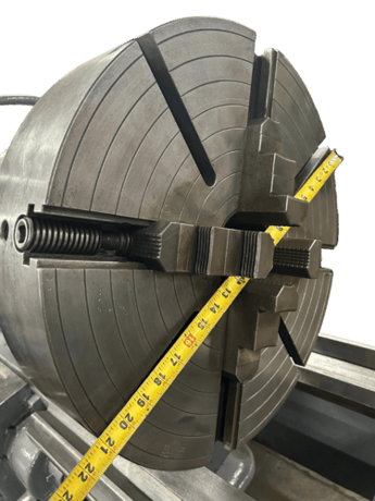 30" x 132" Cincinnati, engine lathe, 4-jaw 20" chuck, steady rest, tailstock - Image 5