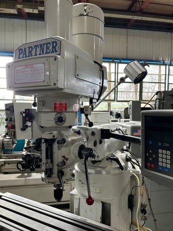 Milltronics #VMM3612, vertical mill, 9" x49" T-slotted table, 3 HP, electronic speed Control, 2005 - Image 6