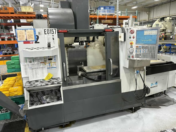 Haas #VF-2, CNC vertical machining center, 24 automatic tool changer, 30" X, 16" Y, 20" Z, 30000 RPM, BT30 - Image 1