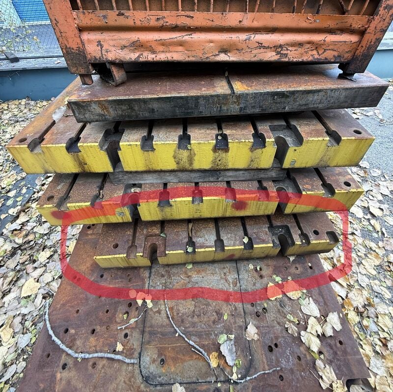 51" width x 65" L x 7" H T-Slotted Bolster Plate - Image 4