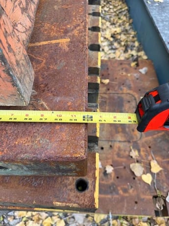 60" width x 48" L x 4" H T-Slotted Bolster Plate - Image 3