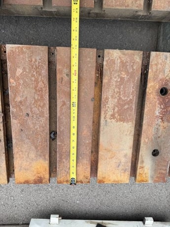 19" L x 84" width x 4" H T-Slotted Bolster Plate (2 available) - Image 7