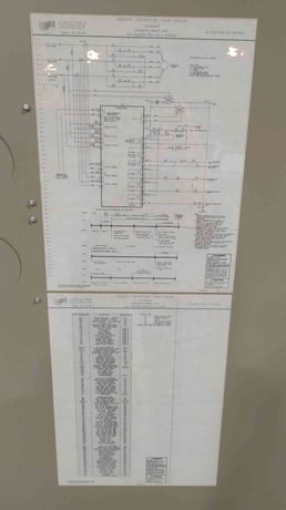 400 Amp. Trane #CVSF0199, Motor Control, 460 Volts, 3PH, KD35K 250A Breaker, 3 120A CH Contactors (3 - Image 5