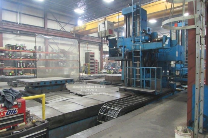 6" Giddings & Lewis #G60FX, CNC horizontal boring mill, 308" X, 120" Y, G & L 8000B CNC Control, 1992 - Image 2
