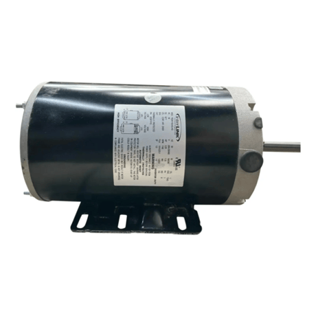 2.25 HP 1140 RPM Heatcraft Refrigeration, Condenser Fan Motor, Frame 56, 5/8" shaft, 230/460 Volts, (3 - Image 2
