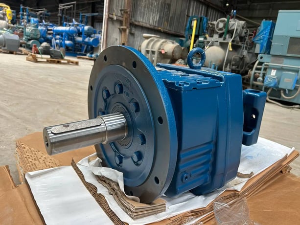 50 HP @ 1750 RPM, Sew-Eurodrive, Helical Gear Unit, 50.00 :1 ratio, M2 - Image 4