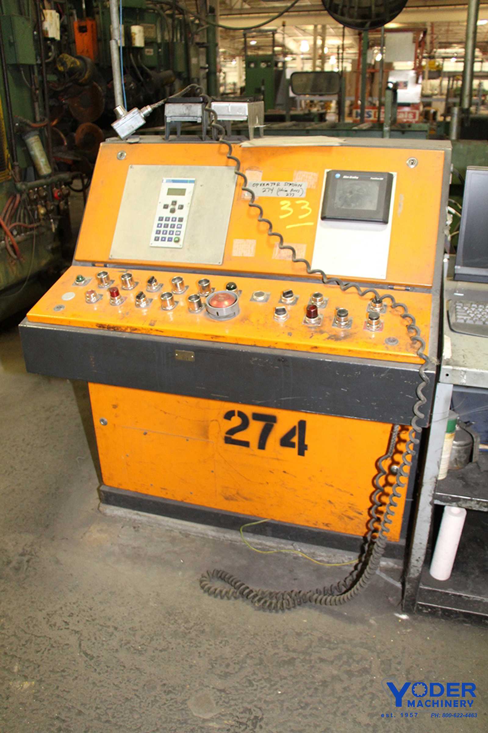 Heim Indramat control panel - Image 3