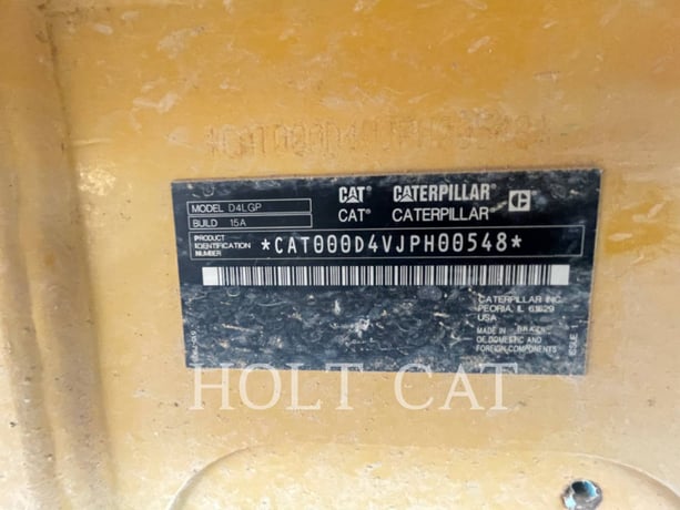 Caterpillar D4-15VP, Crawler Dozer, 2909 hours, S/N: JPH00548, 2021 - Image 6