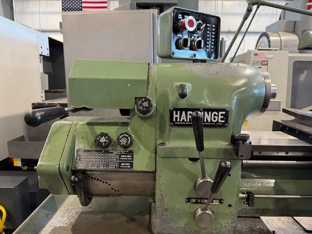11" x 18" Hardinge #HLV-EM, super precision tool tool lathe, inch/metric, 1981 - Image 7