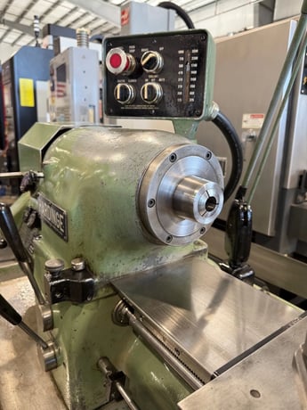 11" x 18" Hardinge #HLV-EM, super precision tool tool lathe, inch/metric, 1981 - Image 8
