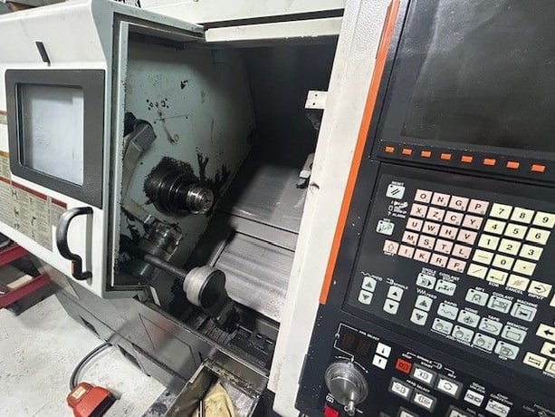 Mazak #QTN-200MS, CNC lathe, Mazatrol 640T Nexus Control, 26.4" swing, 21.2" centers, 8" chuck, 2.5" bar, 2005 - Image 4