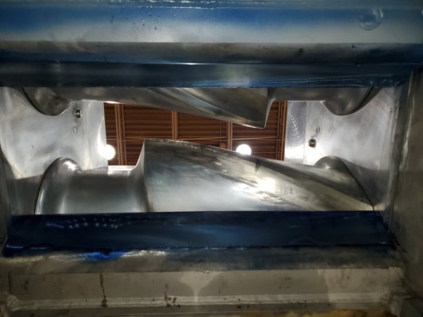 Farrel #F270, 4-wing intensive mixer body, rebuilt - Image 4