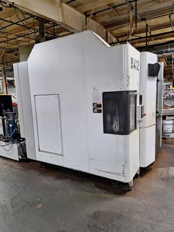 Mori Seiki #NHX-4000, horizontal machining center, 22" x 22" x 26" trvls, 16" x 16" table, 12000 RPM, 40 HP - Image 1