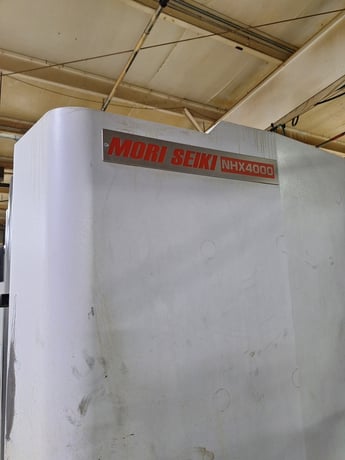 Mori Seiki #NHX-4000, horizontal machining center, 22" x 22" x 26" trvls, 16" x 16" table, 12000 RPM, 40 HP - Image 5