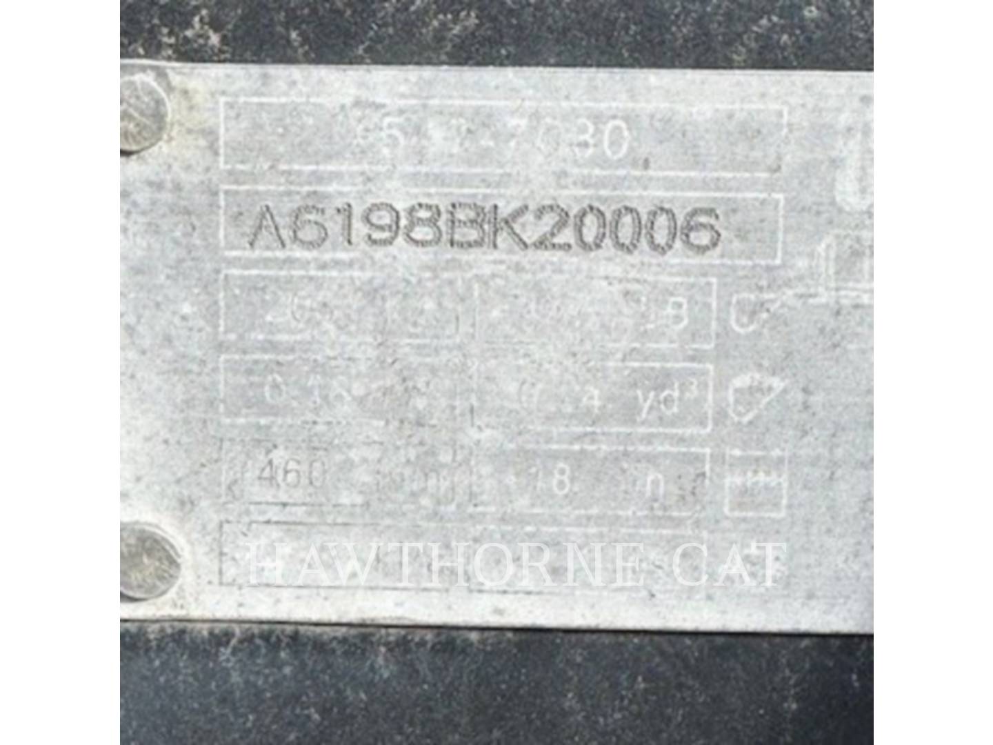 Caterpillar 18" 310 BUCKET, Bucket, S/N: A619BK20006, - Image 5