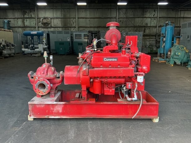 1500 GPM, Cummins, Aurora #5-481-1D, centrifugal fire pump, 6" x 5", 100 psi, 3300 RPM - Image 6