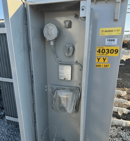 2000 KVA 27600Y/15935V Primary, 600Y/347 Secondary, Pioneer, Padmount Transformer - Image 4