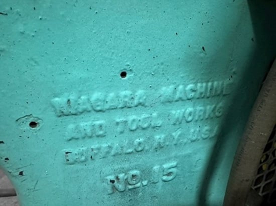 Niagara #15, ring & circle shear, 2 side 34"/17" - Image 7