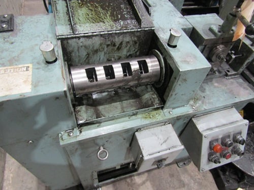 .093" x .250" Schuster #IAVS5, wire straightener & cutting machine, 8' length of cut, 36" pass line - Image 2