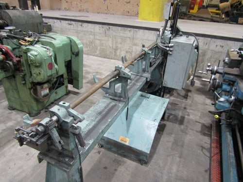 .093" x .250" Schuster #IAVS5, wire straightener & cutting machine, 8' length of cut, 36" pass line - Image 4