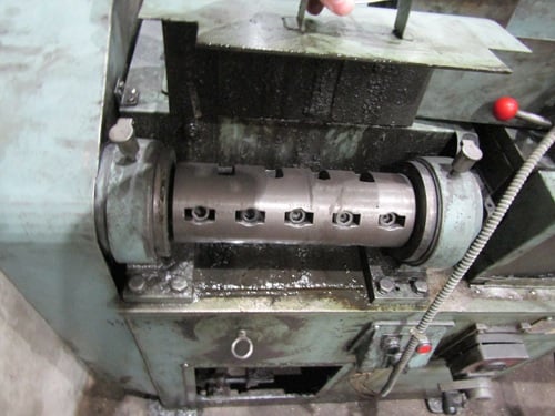 .125" -.312" Schuster #2A4V, wire straightener & cut-off wire machine, 3' length of cut, 20-300 FPM, 1986 - Image 3