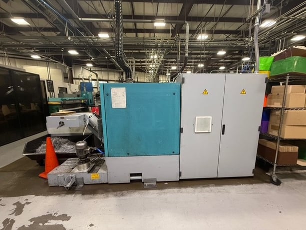 Index #ABC, production turning machine, 400 V., 48A, 5000 RPM, live tooling, 2 turret, 13 tool, Siemens 840" - Image 4